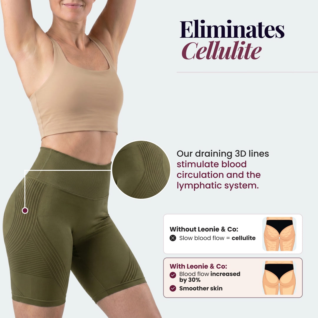 3D Shorts | Olive Green