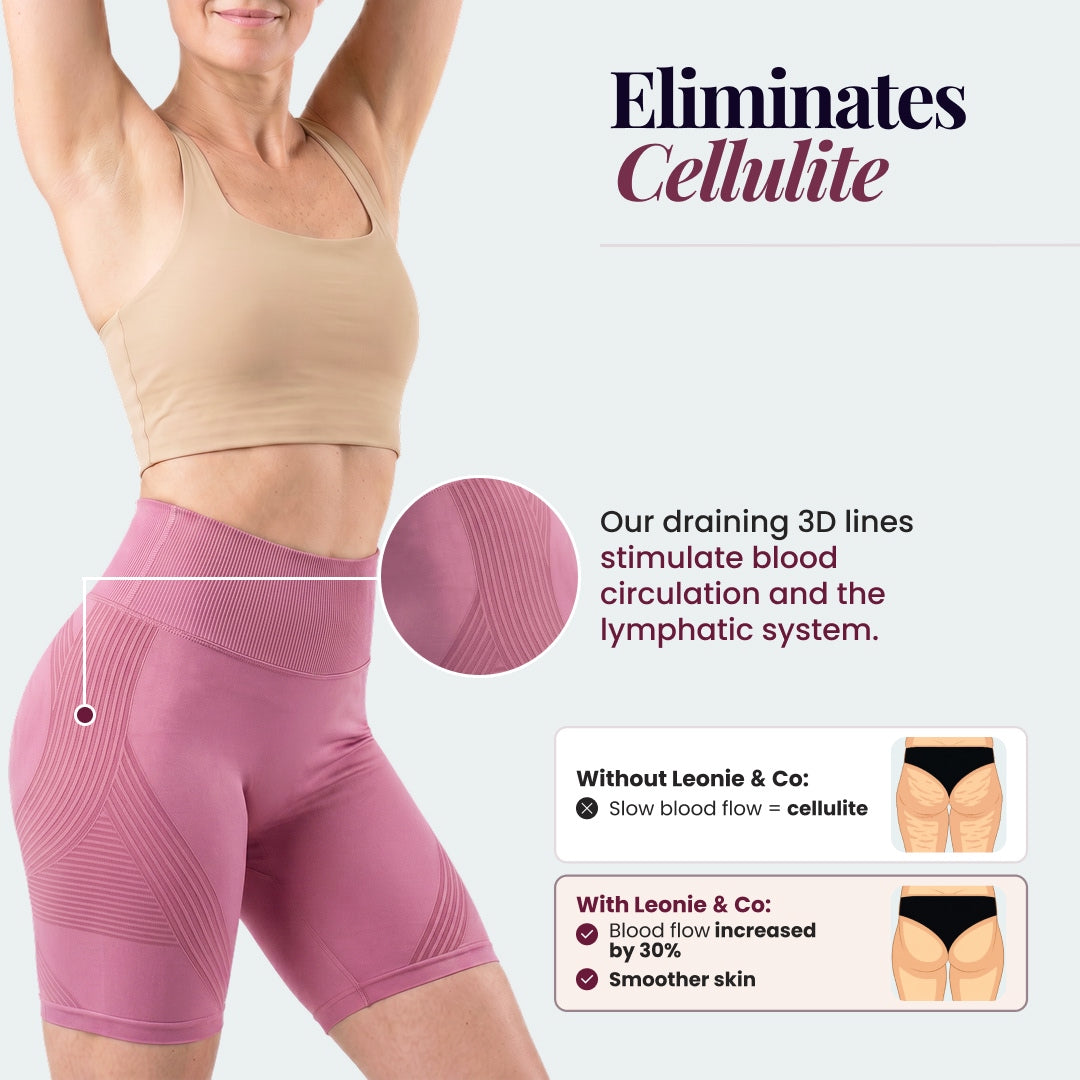3D Shorts | Dusty Pink